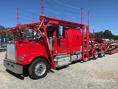 2017 Western Star 4900 6x4 Sleeper Car Carrier Truck