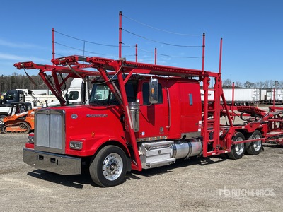2017 Western Star 4900 6x4 Sleeper Car Carrier Truck