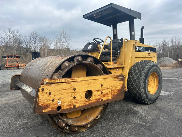 1998 Cat CP-563C Padfoot Drum Compactor 1998 Cat CP-563C Padfoot Drum Compactor