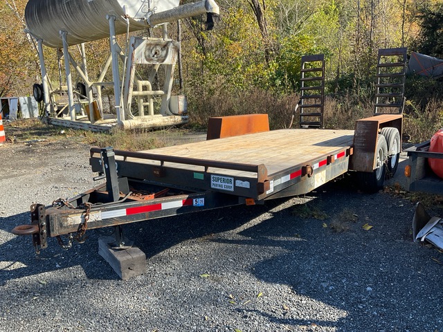 2015 Victory 18 ft T/A Equipment Trailer