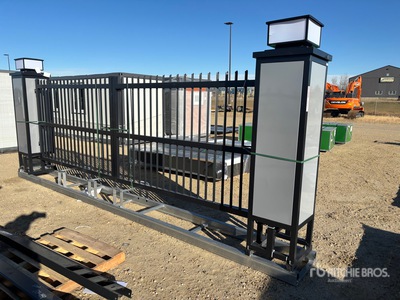 2025 Suihe SG 20 ft Wrought Iron Bi-Parting Driveway Gate (Unused)