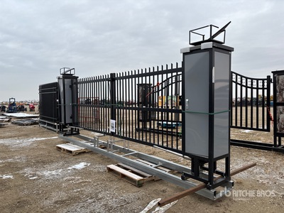 2025 Suihe SG 20 ft Wrought Iron Bi-Parting Driveway Gate (Unused)