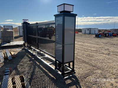 2025 Suihe SG 20 ft Wrought Iron Bi-Parting Driveway Gate (Unused)