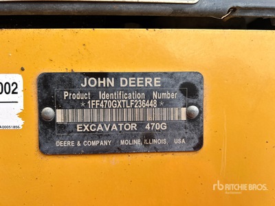 2020 John Deere 470G VG LC Escavatore cingolato