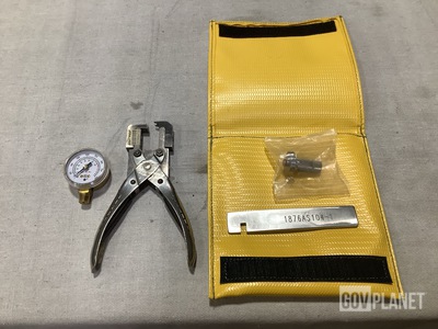 (4) Pressure Gages, (1) Fuel Gage, (1) Extractor & Assorted Items