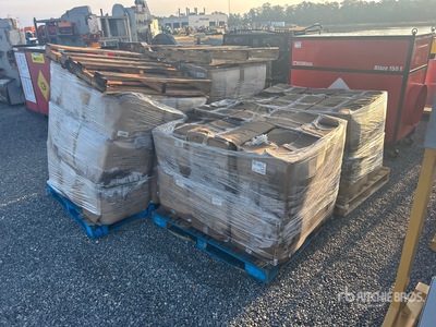 Quantity of (4) Pallets Of Work Over Boots ورش و مخازن متنوعة (Unused)