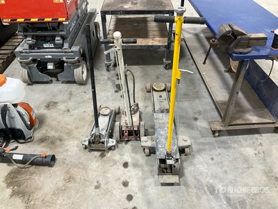Quantity of (3) Hydraulic Floor Jacks