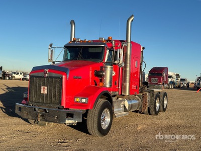 2012 Kenworth T800 6x4 Sleeper Camion cabrestante