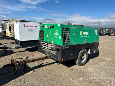 2016 Sullivan Palatek D375DCU1SBAF 375 CFM MOBILE Mobile Air Compressor