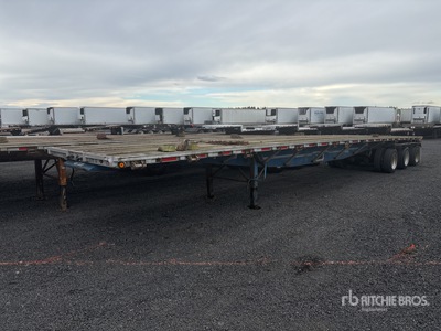 1999 Western 48 ft Tri/A Flatbed Trailer