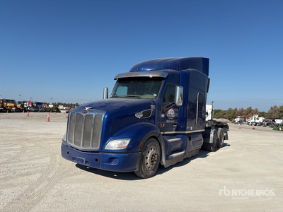 2017 Peterbilt 579 6x4 3- Achs Sattelzugmaschine mit Schlafkabine