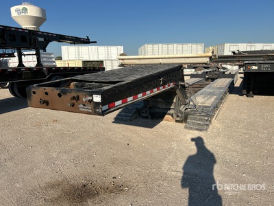 2013 Talbert T(4)-55SA-HX-HRG 55 ton Tri/A Removable Gooseneck Remorque Surbaissée