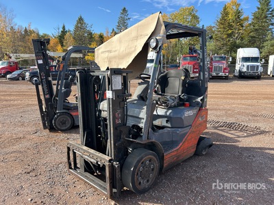 2011 Toyota 8FGCU25 4700 lb Carretilla Elevadora (Inoperable)