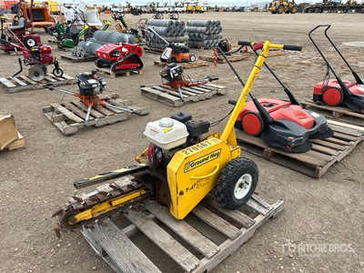 Ground Hog T-4 Walk Behind Trencher
