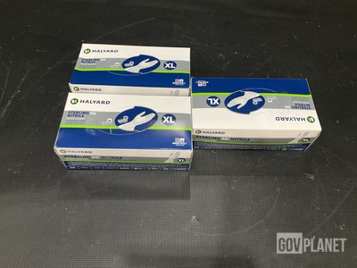 (22) Cases of Halyard 41662 Powder-Free Exam Gloves