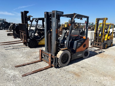 2011 Doosan G25P5 4600 lb Pneumatic Tire Forklift