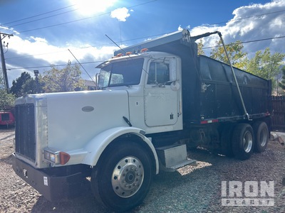 1995 Peterbilt 378 6x4 Door stamp rebuilt from salvage 3-Achs Kipper-Lkw
