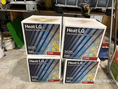 Quantity of (4) Boxes of Basf Heat LQ Herbicide