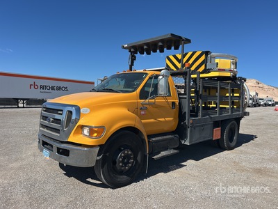 2008 Ford F-650 XL 4x2 Attenuator Truck