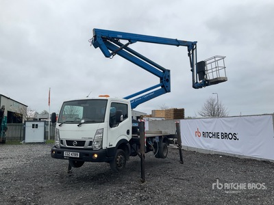 2015 CTE ZED 21.2JH 18.6 m on 2015 Nissan Cabstar NT400 4x2 Camion de cubo