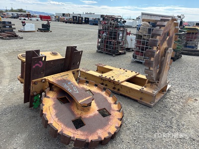 Quantity of (2) 7 in Compaction Wheel
