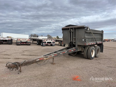 1982 Wilcox 12 ft T/A Pup Rimorchio ribaltabile pup dump