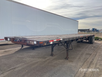 1987 Utility FS2CH 45 ft T/A Flatbed Trailer