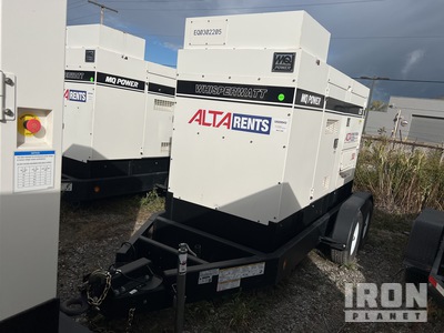 2023 (unverified) Multiquip Whisperwatt DCA-125SSIU4F 100 kVA Mobile Generator Set