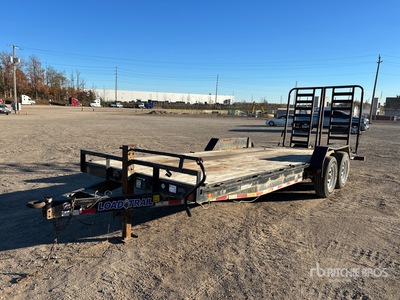 2019 Load Trail 22 ft T/A Remolque Portamaquinaria