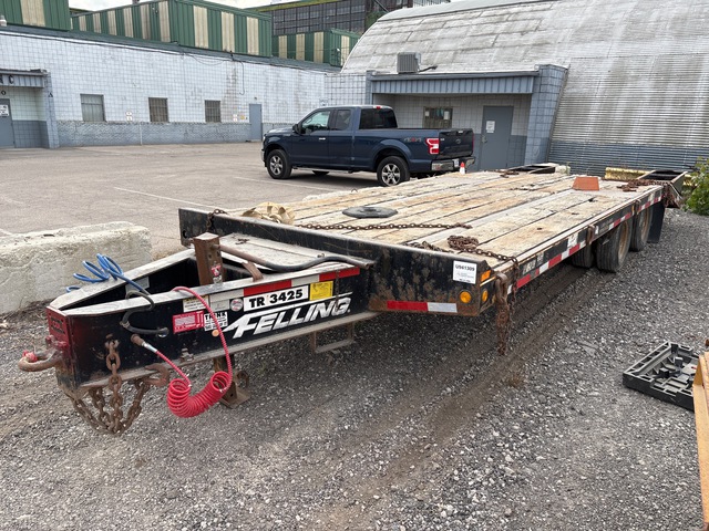2013 Fellings Trailers FT-20-2 LP 25 ft T/A Equipment Trailer