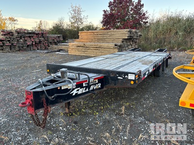 2014 Fellings Trailers 25 ft T/A Equipment Trailer