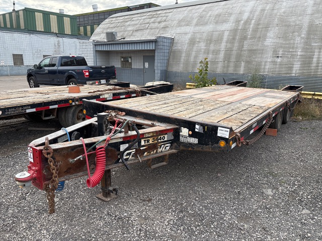 2014 Fellings Trailers FT-20-2 LP 25 ft T/A Equipment Trailer