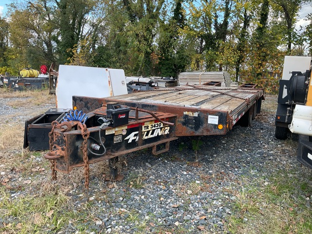 2013 Felling 19 ft T/A Equipment Trailer 2013 Felling 19 ft T/A Equipment Trailer