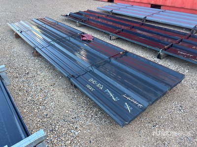 Quantity of (50) 2025 Kit Containers 12 ft Steel R Panel