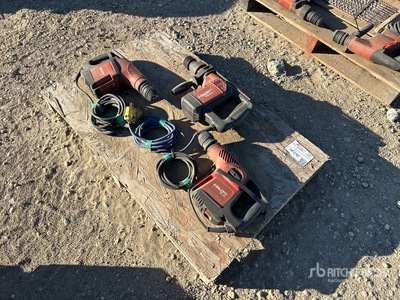 Quantity of (3) Hilti Concrete Hammer Drills