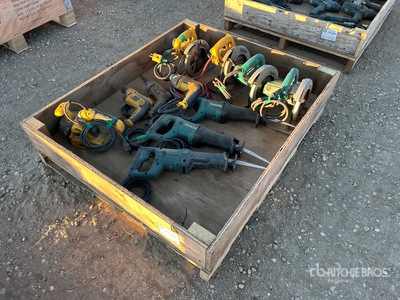 Quantity of Electric Power Tools (DeWalt, Makita)
