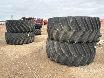 Quantity of (4) Firestone 800/70R38 Tires