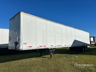 2008 Wabash 53 ft x 102 in T/A Van Trailer