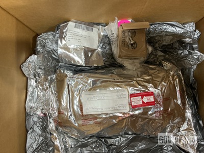 (1,940) Shoulder Bolts, (1) DC Motor, (49) Plates & Assorted Items