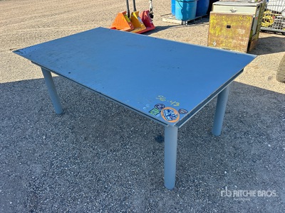 7 ft x 4 ft Steel Workbench