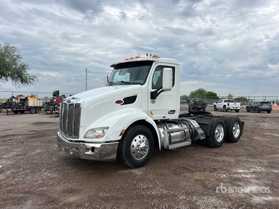 2017 Peterbilt 579 6x4 T/A Day Cab Truck Tractor