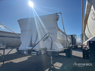 1985 Gallanty 28 ft T/A End Dump Trailer
