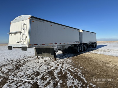 2015 Lode King 28 ft Tri/A Super B-Train Lead 穀物用トレーラー