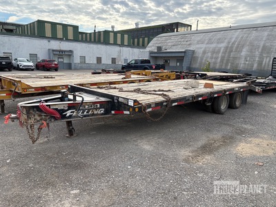 2014 Fellings Trailers FT-20-2 LP 25 ft T/A Przyczepa do sprzętu