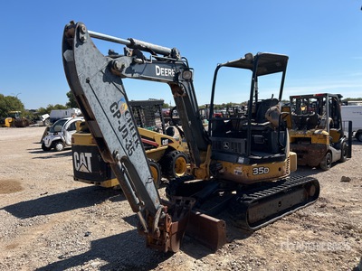 2010 John Deere 35D Minigraafmachine (Inoperable)