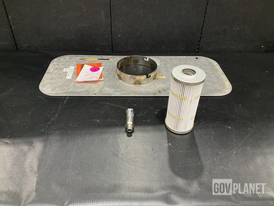 (1) Hose Assembly, (2) Valves, (10) Filters & Assorted Items