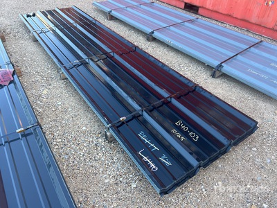 Quantity of 2025 Kit Containers 12 ft Steel R Panel