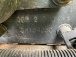 Frame Stamp Serial Number/VIN Photo