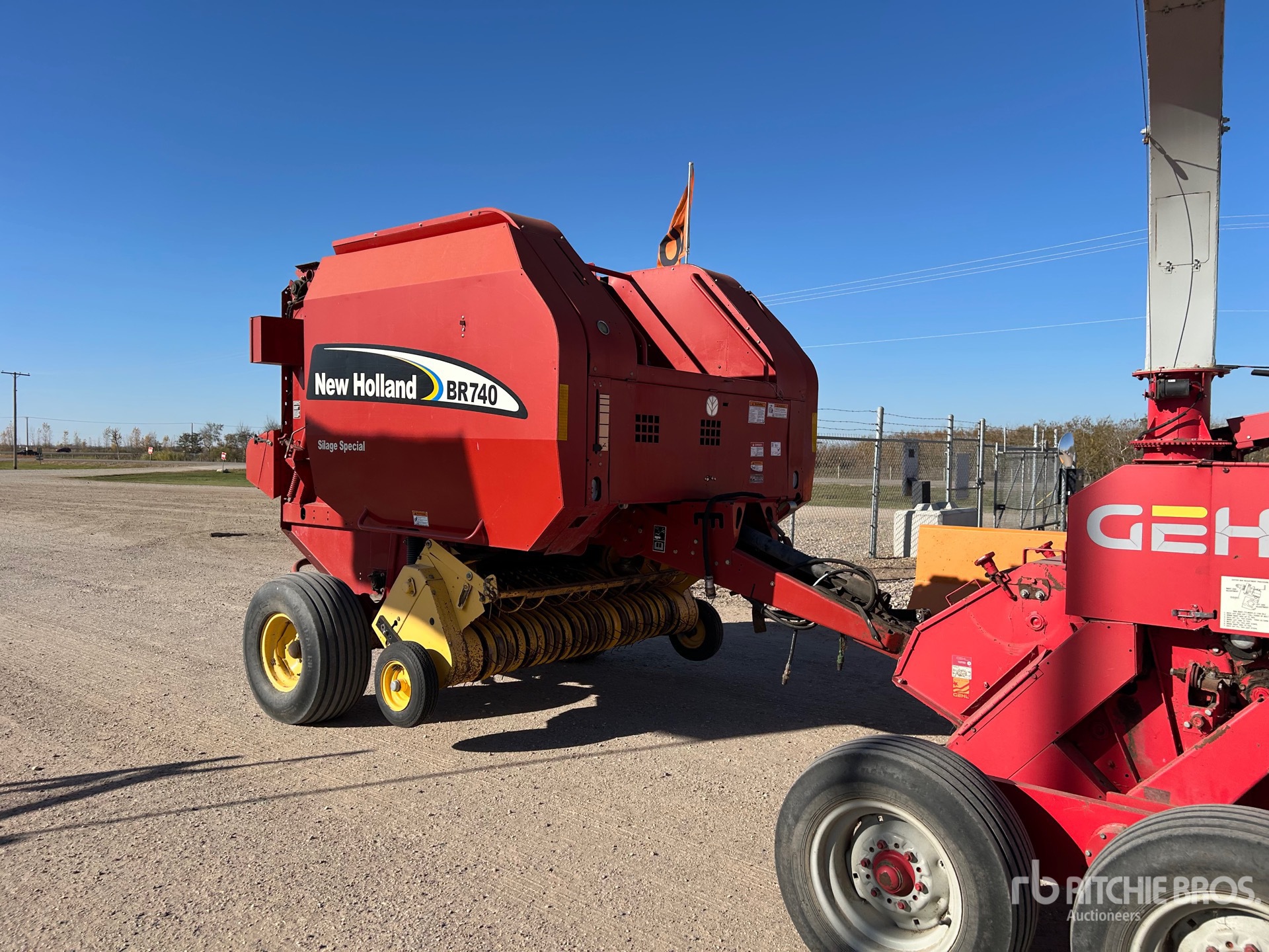 New Holland BR740A Round Baler