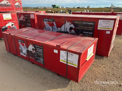 2025 Arctic Shelter 60 Ft x 30 Ft x 22 Ft Peak Double Truss Storage Building (Unused)